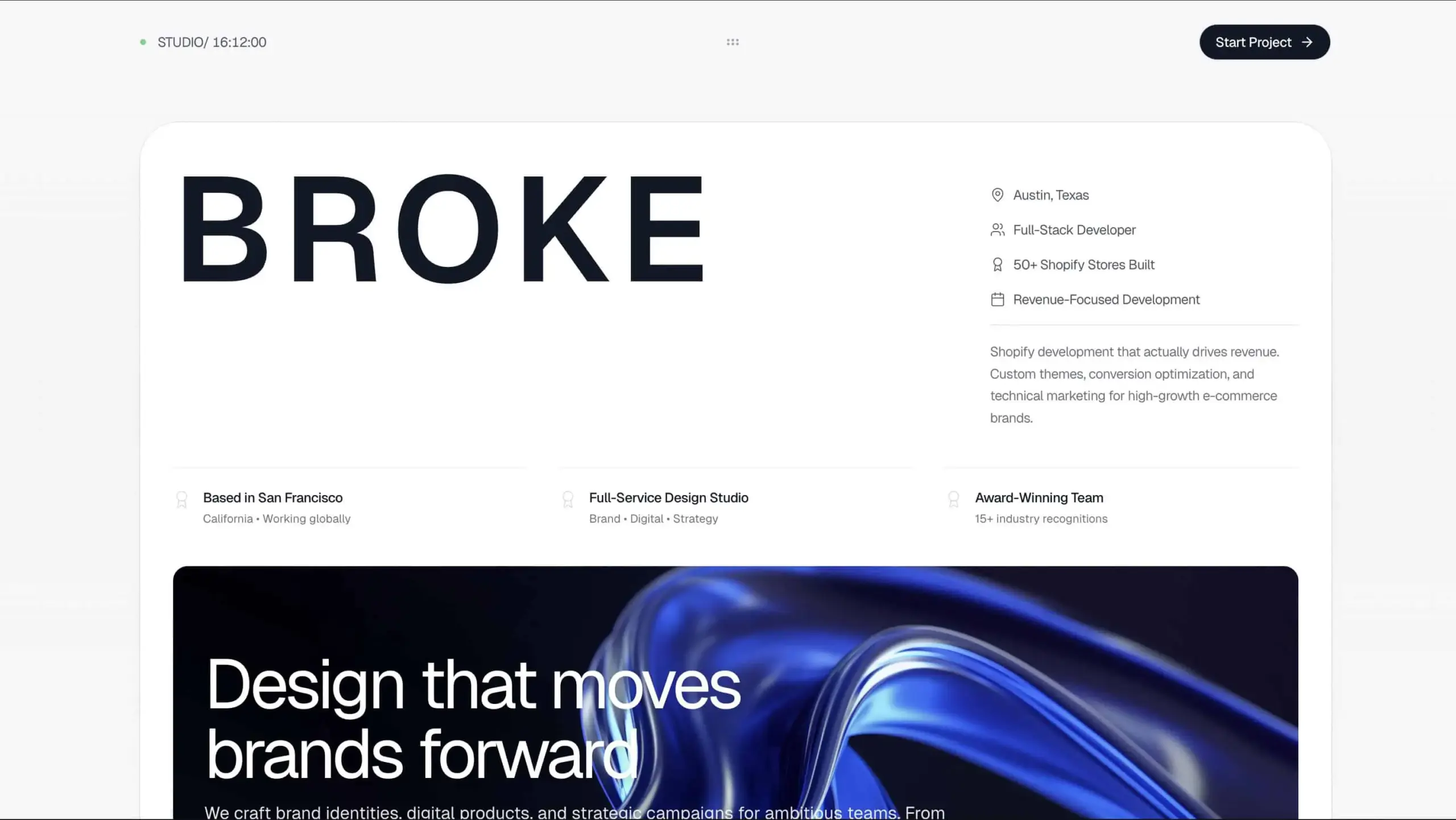 Light Studio Creative Portfolio